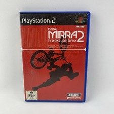 Dave Mirra Freestyle BMX 2 - Sony PlayStation 2 - PS2 Game - Manual- PAL
