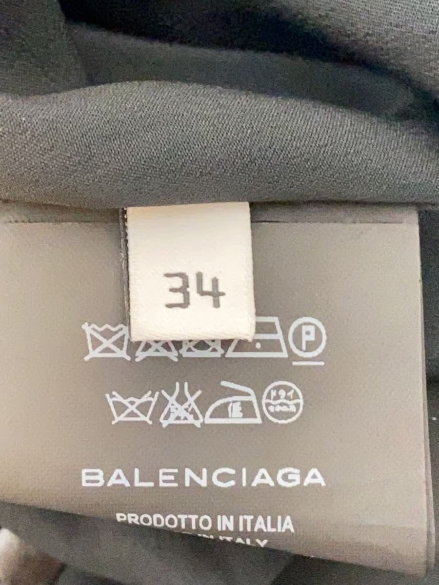 BALENCIAGA Long Skirt, Size 34, Polyester, Black, up57, 2015, 01067 thumbnail 5