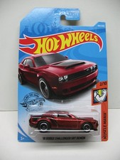 2019 Hot Wheels Super Treasure Hunt Muscle Mania '18 Dodge Challenger SRT Demon