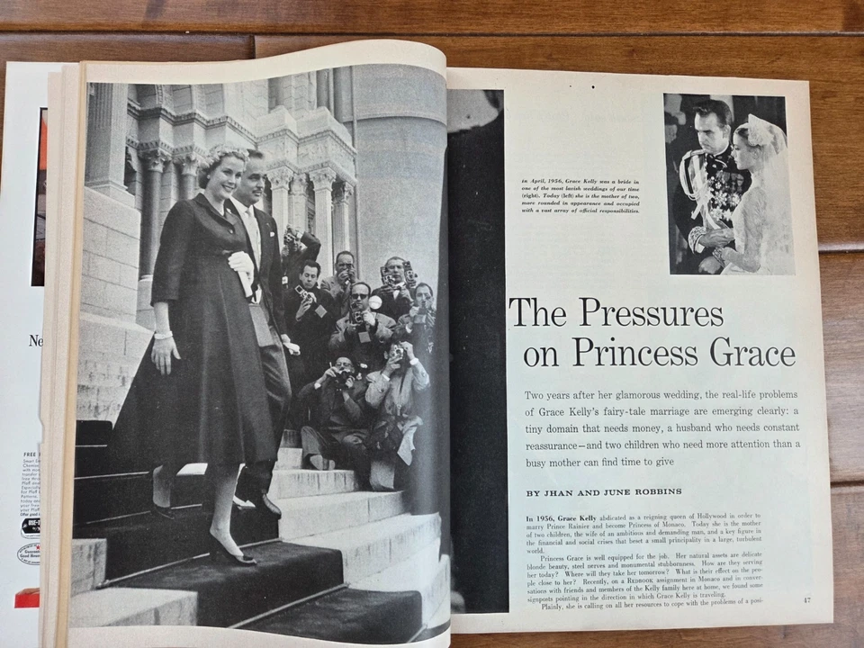 Redbook Magazine Vintage November 1958 (Grace Kelly - Princess Under Pressure) - Image 3 of 4