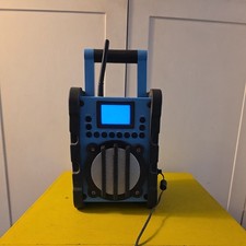 Audio Sonic RD-1583 FM Work Outdoor Radio Blue. Perfect working. 