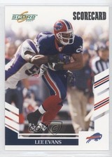 2007 Score Scorecard 449/750 Lee Evans #139 0b6