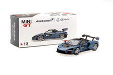 1/64 Mini GT McLaren Senna Victory Grey 13 Gray LHD Limited Edition 1 of 4800