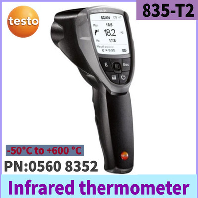 Testo 835-T2 Infrarot-Thermometer 4 Punkte Lasermarkierung bis 1000°C 0560 8352