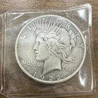 1922 Peace Dollar $1 Silver Coin Circulated Business Strike 0.9 Fine Uncertified