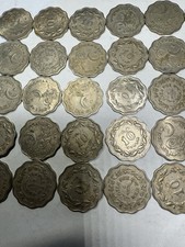 Pakistan 10 Paisa Coin LOT OF 38 Coins | KM27 | Years 1961,64,65,66,67,68,69 &74