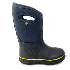 BOGS Kids EU30/US13 Black Insulated Rubber Waterproof Winter Rain Boots 