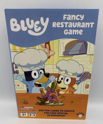 Bluey Fancy Restaurant Game Brand New
