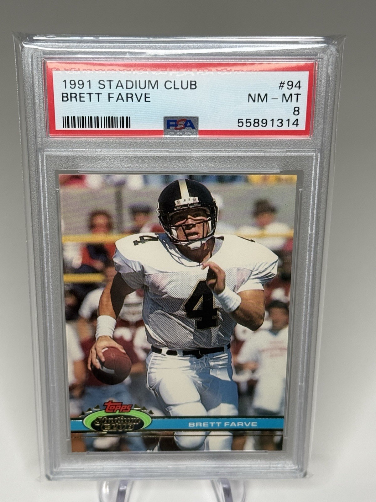 1991 Topps Stadium Club - Brett Favre #94 (RC)