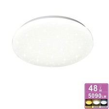 PLAFONIERA DA SOFFITTO LED 48W 3000K 4000K 6500K 5090LM SOTTILE 40CM ET-31639