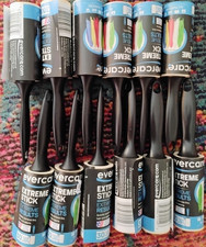 Lot of 12 Evercare Extreme Stick Travel Lint Rollers - 360 Sheets Total - NEW