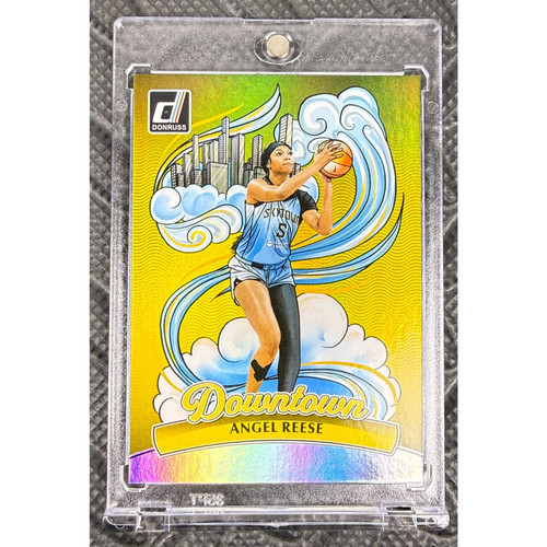 Angel Reese #6 2025 Panini Donruss WNBA Downtown card