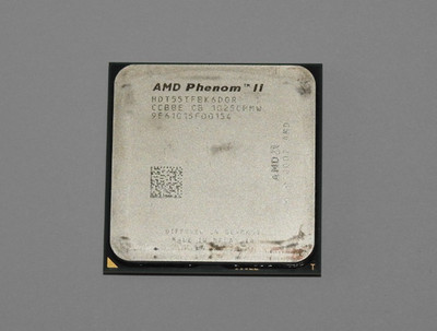 AMD Phenom II X6 1055T 2.8 GHz HDT55TFBK6DGR CPU Sockel AM3 + Wärmeleitpaste
