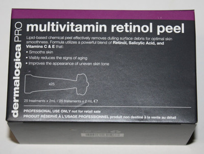 Dermalogica Multivitamin Retinol Peel PRO Size 25 treatments New In Box