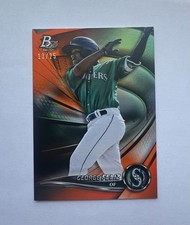 GEORGE FELIZ 2022 Bowman Platinum ORANGE PARALLEL #'d  13/25 Mariners