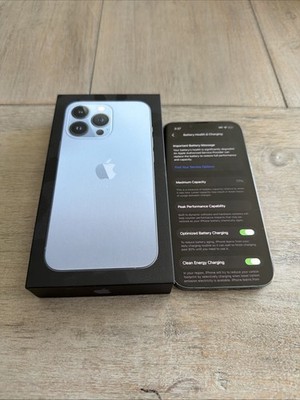 Apple iPhone 13 Pro 256GB, Sierra Blue, Unlocked Smartphone - price negotiable￼