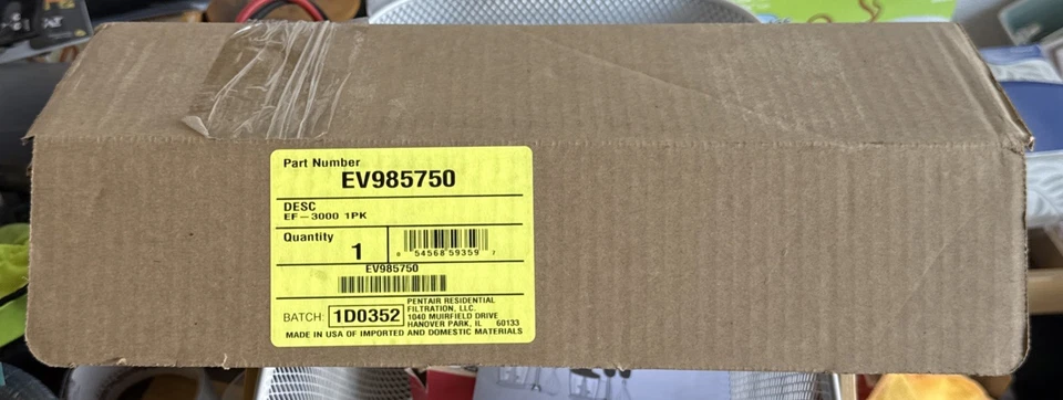 Cartucho de repuesto Everpure EV985750 EF-3000 para sistema de bebida de flujo completo Foto 2 de 2