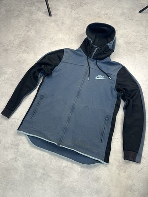 Vintage Nike Jacke in Blau   Retro 2000er Y2K Style, Tech Fleece
