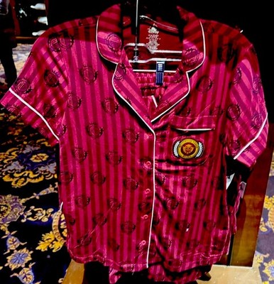 2026 Disney Parks Hollywood Studios Tower Of Terror Hotel Pajama Short Set Large