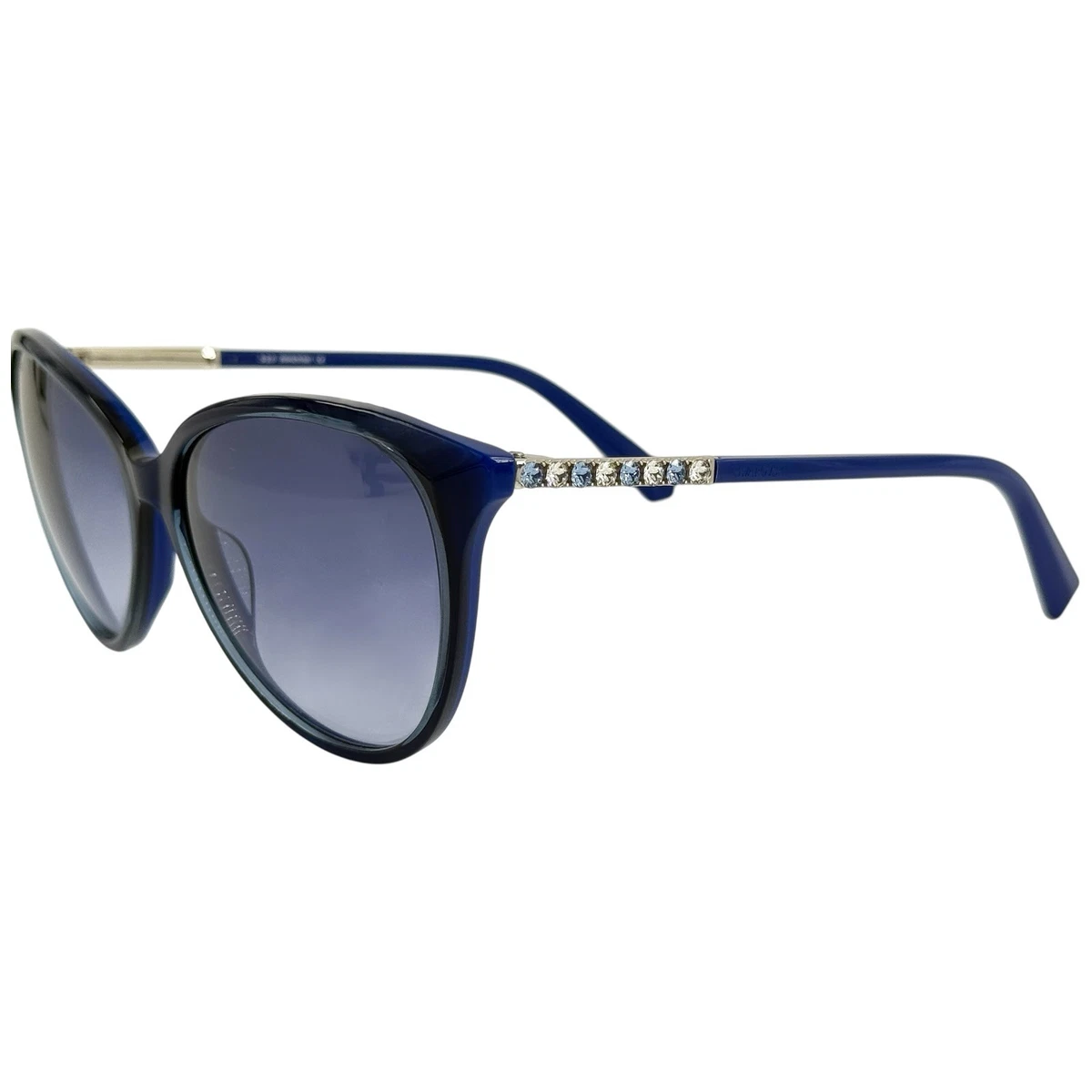 Swarovski Blue Plastic Sunglasses for Women for sale | eBay display picture 1