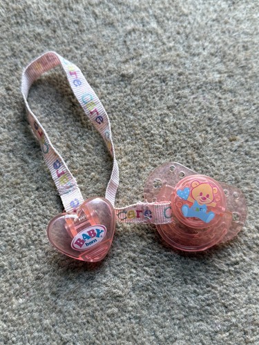 Vintage Baby Born Schnuller und Clip
