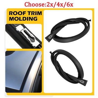 For HONDA Pair Roof Molding Trim Fit 2009-2014 74316-TF0-003 74306-TF0-003 2-6X