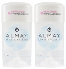 Almay Sensitive skin Clear Gel, Anti-Perspirant  Deodorant, Fragrance Free, ...