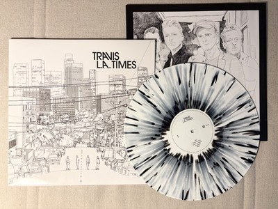 TRAVIS L.A. TIMES LIMITED VINYL & ALTERNATE ART SLEEVE 611/750 Blood Records
