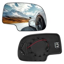 SYKRSS Passenger Right Heated Flat Mirror w/Signal for GMC/Chevy 2003-2007  ...