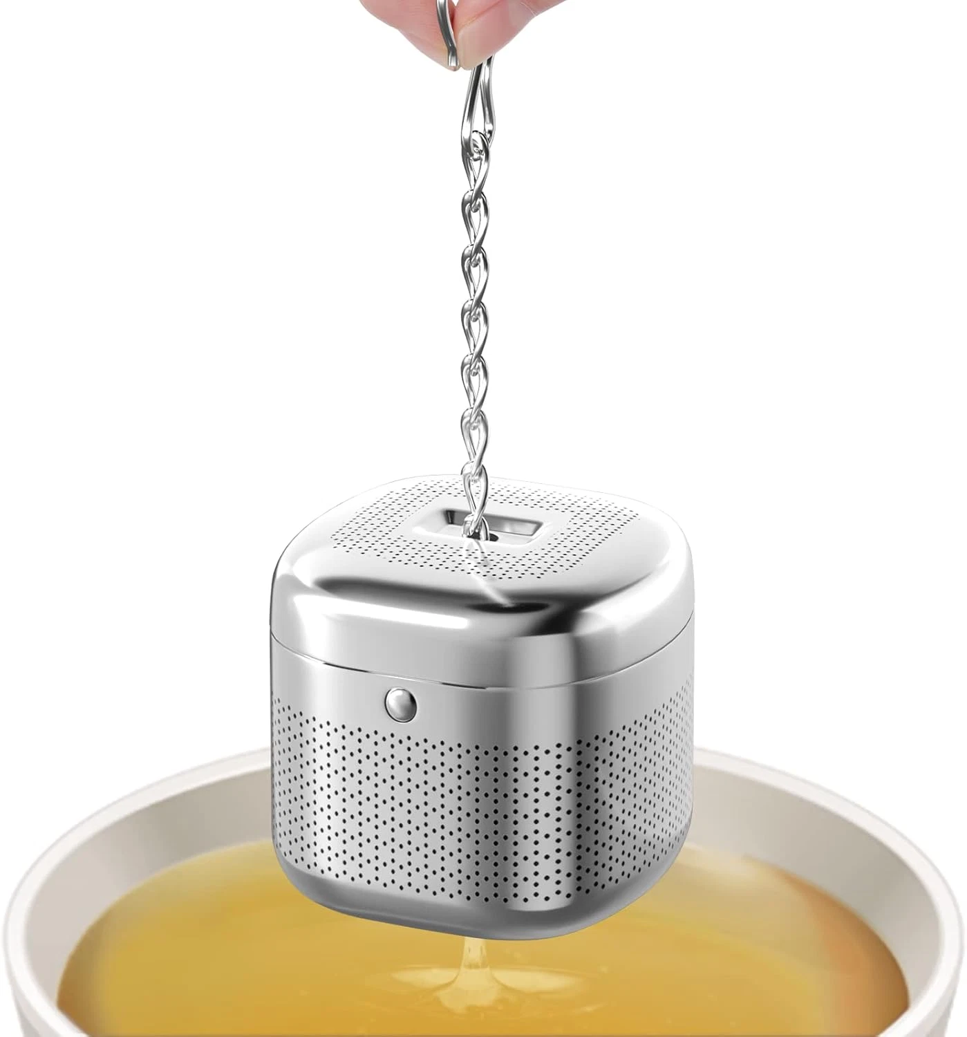 2 Pack Tea Balls for Loose Tea, 304 Stainless Steel Extra Fine Mesh Tea Infusers