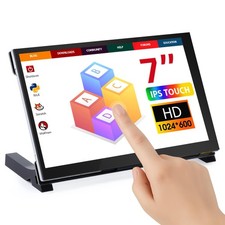 7 Inch Touchscreen Monitor for Raspberry Pi, 1024X600 IPS HD Capacitive Touch...