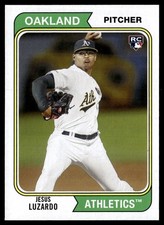 2020 Topps Archives Jesus Luzardo Rookie Oakland Athletics #147