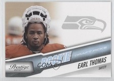2010 Playoff Prestige Rookie Draft Picks Light Blue 329/999 Earl Thomas III 0m0