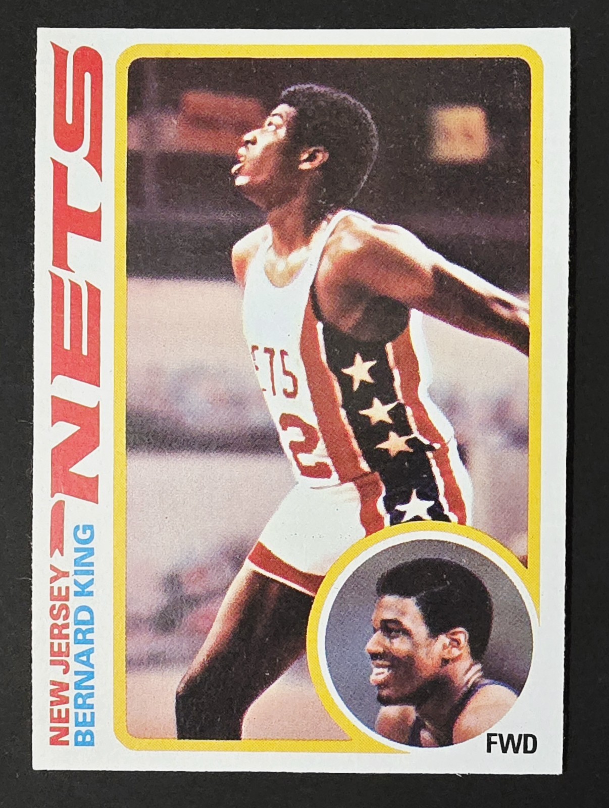 1978-79 Topps #75 Bernard King HOF Rookie RC NM-MT Nets Knicks