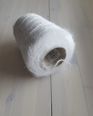 Angora Wool Filpucci 70% Hell Grau20g.