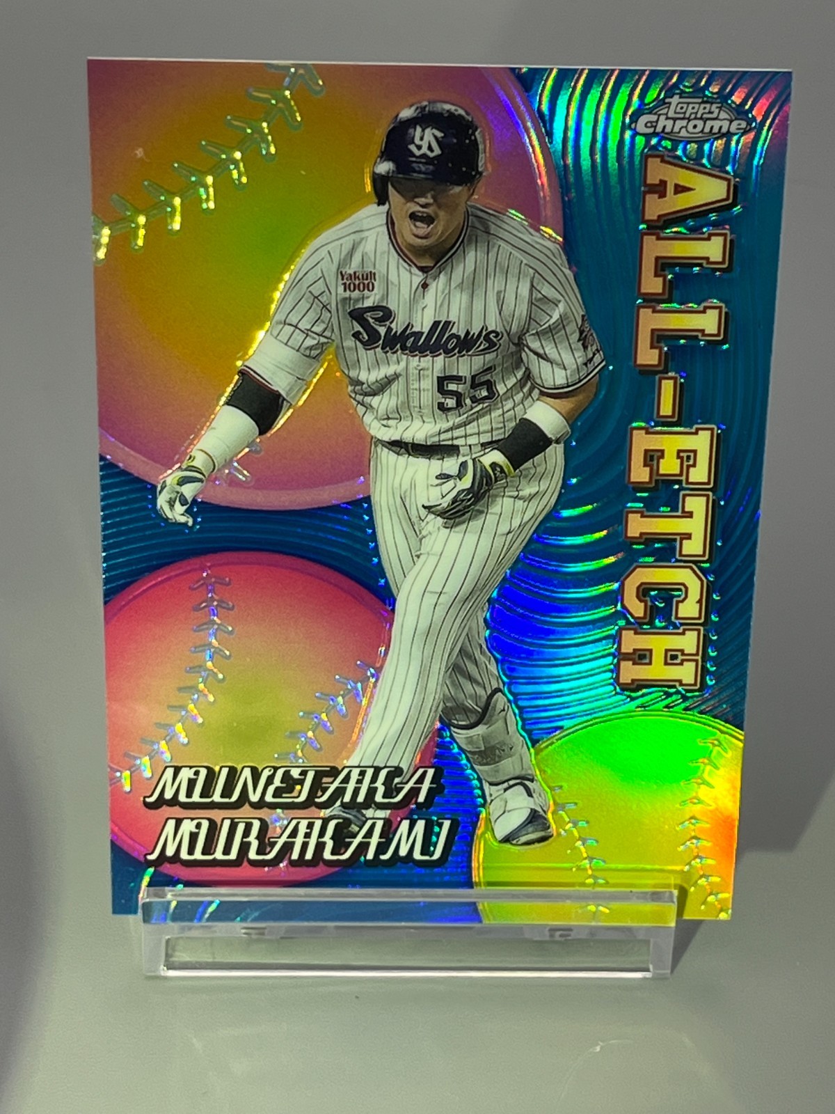 Munetaka Murakami 2024 Topps Chrome NPB All-Etch CAE-24 Chicago White Sox