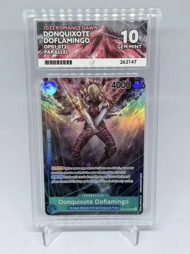 One Piece CCG Romance Dawn Doflamingo OP01-073 Parallel Foil Ace 10