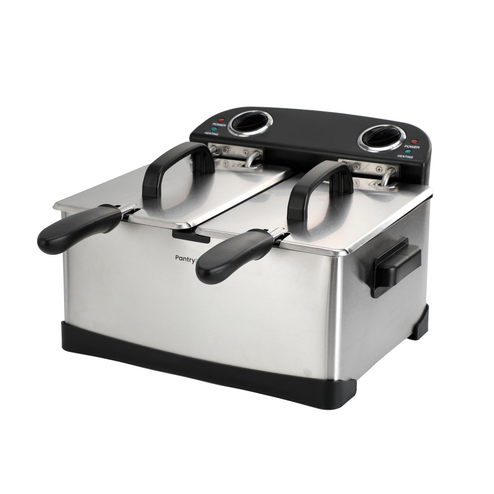 4 Liter / 4.2 Quart Stainless Steel Dual-Tank Electric Deep 