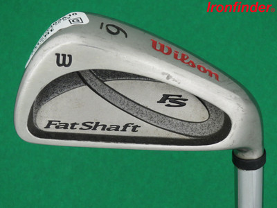 Wilson Fat Shaft Platine 5 Fer Main Droite Acier Shaft Club avec