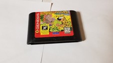 Marsupilami Cardboard Box Sega Genesis 1996  Authentic Game Cartridge Only