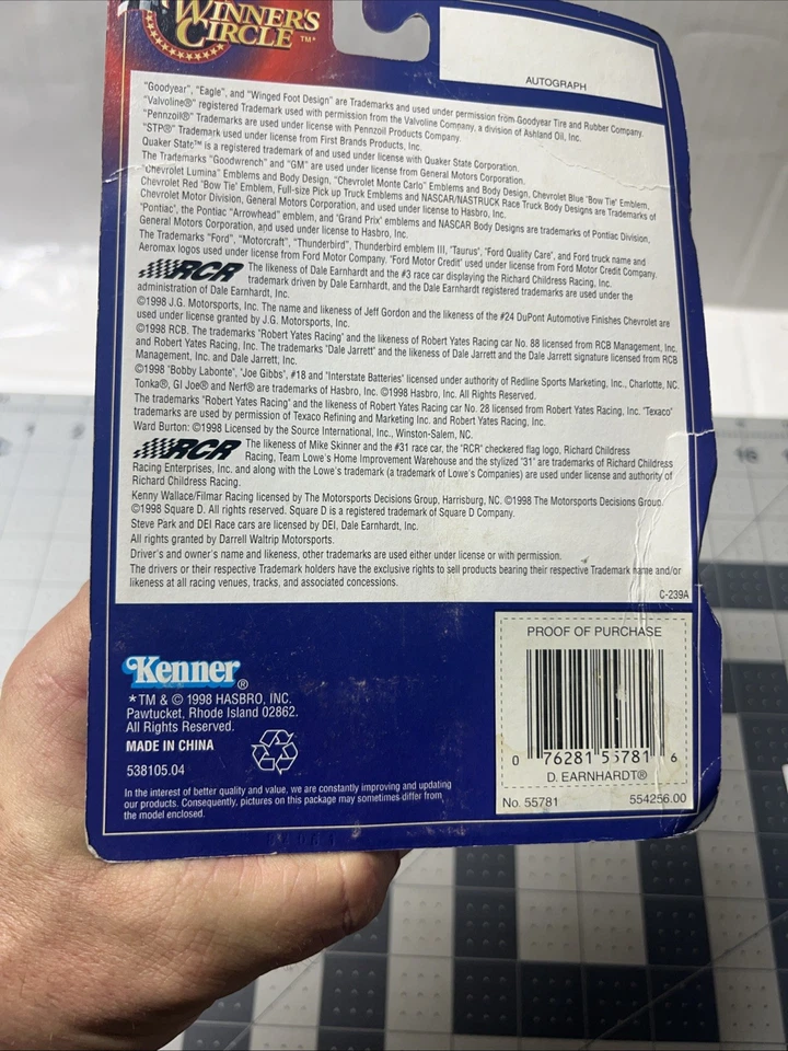 😎 1998 WINNERS CIRCLE DALE EARNHARDT #K2 1956 FORD VICTORIA 1:64 NASCAR DIECAST - Image 3 of 3