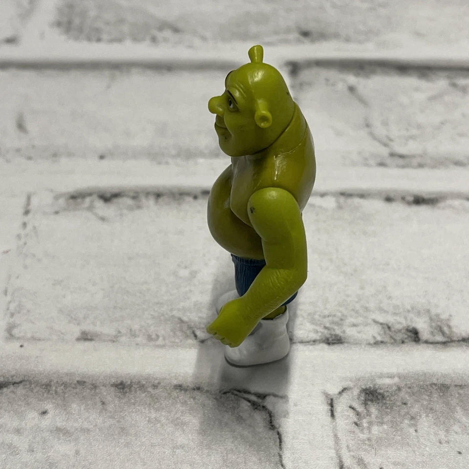 Figura de acción de colección Dreamworks Hasbro 2003 SHREK Mini Shrek Ogre juguete de 3 pulgadas Foto 2 de 3