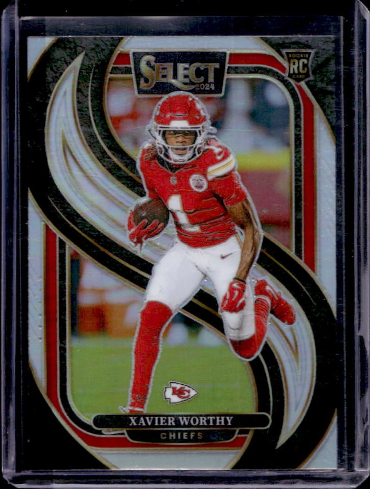 2024 Select Xavier Worthy Premier RC Silver Prizm Rookie #119 Chiefs