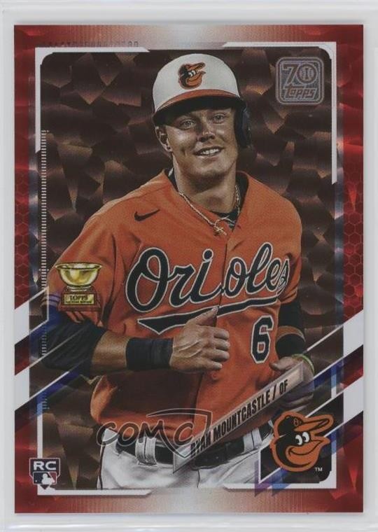 2021 Topps Red 82/199 Ryan Mountcastle #143 Rookie RC 0nr3