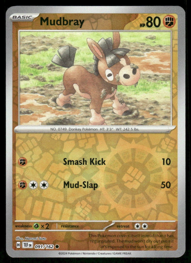 Mudbray 091/162 - Temporal Forces - Reverse Holo Common NM