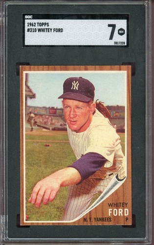 1962 Topps Whitey Ford #310 card