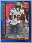 2025 Topps Tez Johnson Blue (Raw)