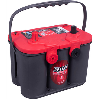 Optima RedTop RT U 4.2 12V 50Ah Autobatterie AGM Starterbatterie Start Stop Red