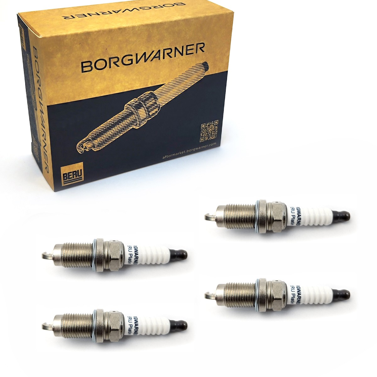 4x BERU Z176 Spark Plug for VW Audi Seat Skoda Ford Opel Citroen Renault
