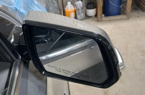 RIGHT PASSENGER SIDE VIEW DOOR MIRROR 2018-2021 CHEVROLET TRAVERSE OEM 441B TAN